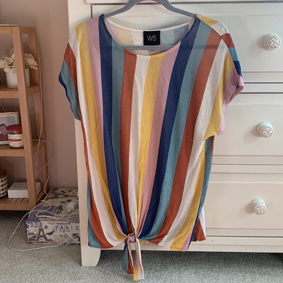 W5 Tops - womens multicolor blouse
